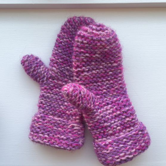 

Ultra Easy Garter Stitch Mittens - Fäustlinge
1