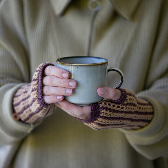 

2. Sonntag im Advent - Häkeln - Kaleidoskope - Fingerlose Handschuhe
1