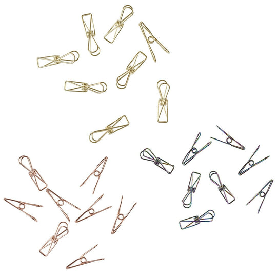 Klammern aus Metall - 8 Stk. - Hobbii
