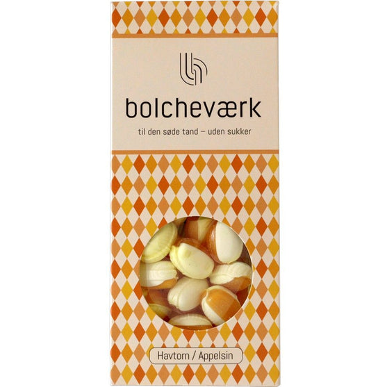 

Sanddorn & Apfelsine – Zuckerfreie Bonbons - Bolcheværk
1