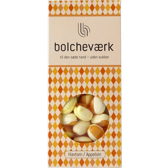 Sanddorn &amp; Apfelsine – Zuckerfreie Bonbons - Bolcheværk