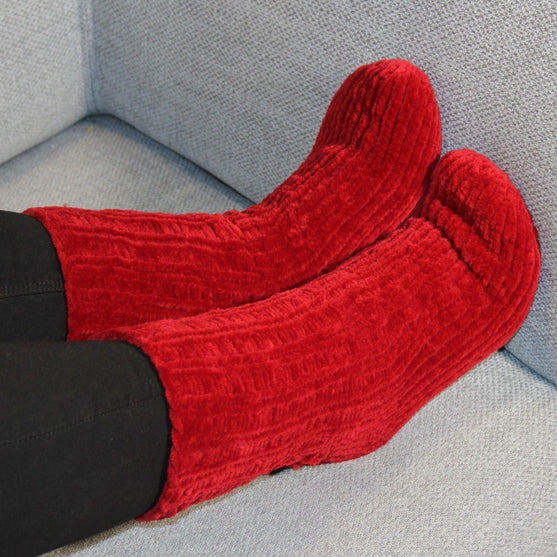 

Sofasocken - Gestrickte Socken
4