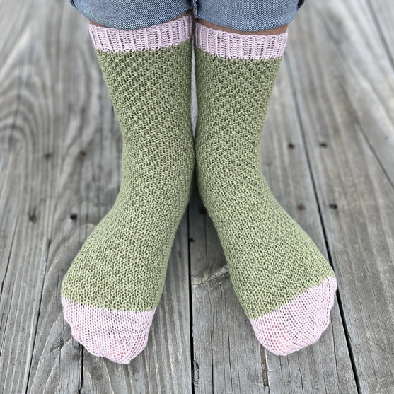 

Moss Rose - Socken
1