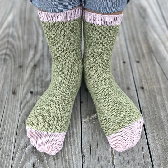 Moss Rose - Socken