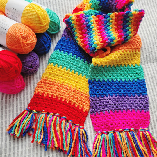 Chunky Rainbow - Schal