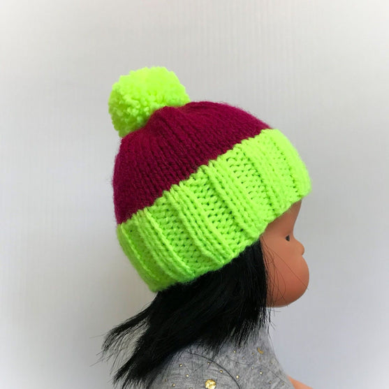

Pompom Hat - Puppen-Mütze
1