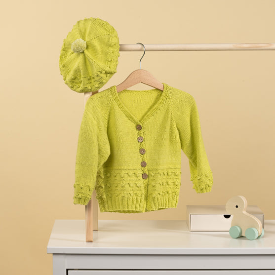 

Poppy - Kinderstrickjacke
6