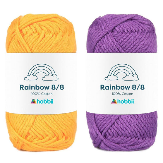 

Rainbow Cotton 8/8 - Hobbii
1