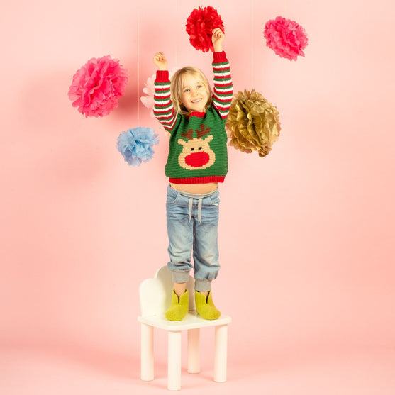 

Reindeer - Kinderpullover
4