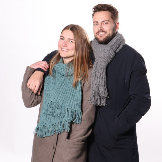 

Casual Rippe Schal
1