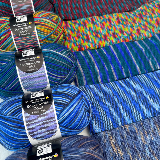 

Sockenwolle Color 4-fädig - Schachenmayr
2