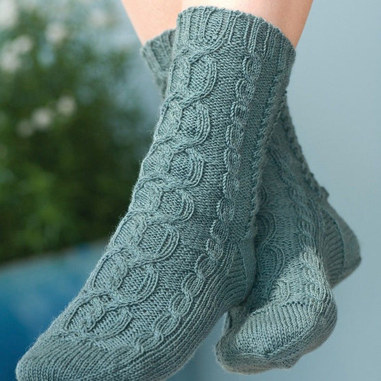 

Socken mit italienischem Anschlag
1