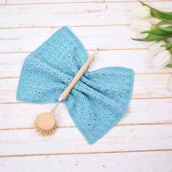 

Side by Side – Gehäkeltes Spültuch
6