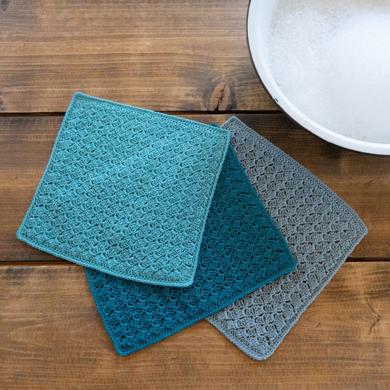 

Side by Side – Gehäkeltes Spültuch
2