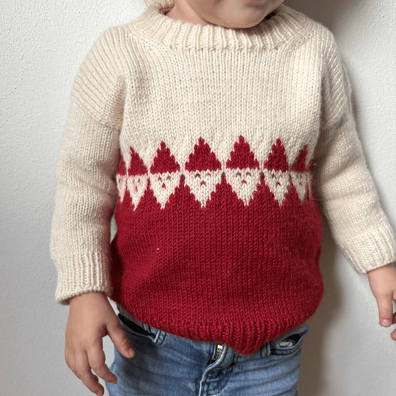 

Easy Santa Sweater Junior - Pullover
1