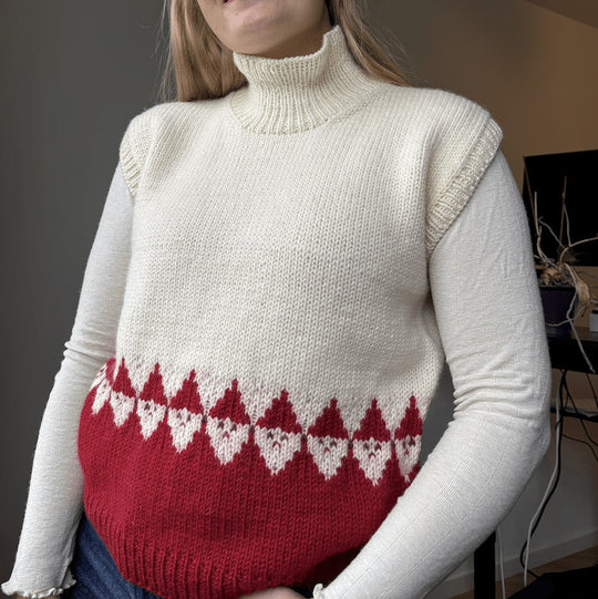 Easy Santa Slipover Woman - Pullunder