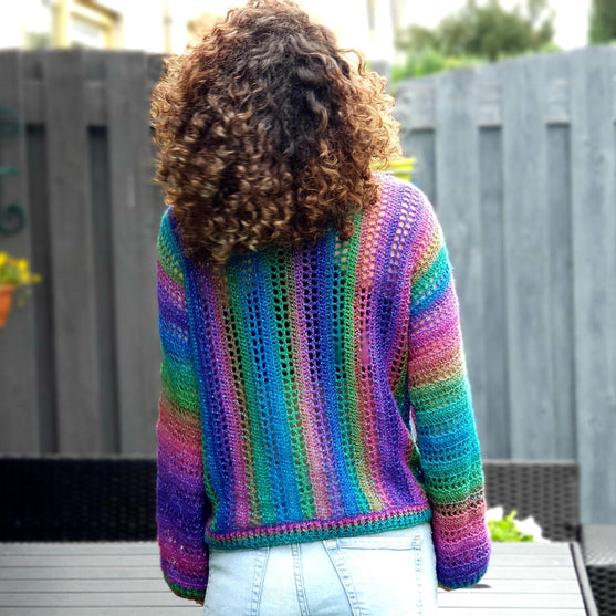 

Sparkling Rainbow Pullover
3