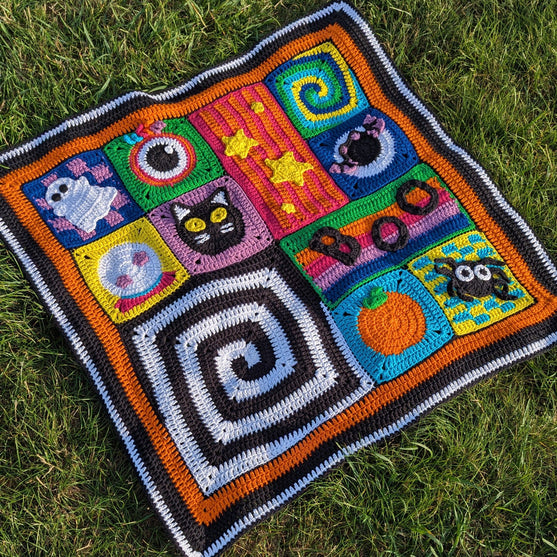 

Baby Boo Blanket - Halloween-Babydecke
2