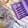 

Stellar Set Essential mit kurzen austauschbaren Rundstricknadeln – Amethyst - Hobbii
12