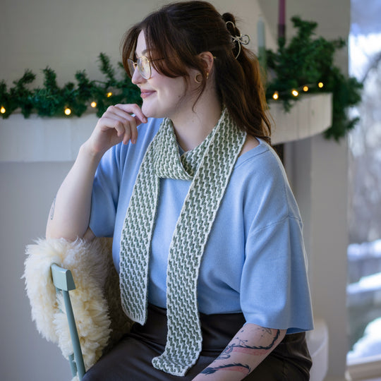 1. Sonntag im Advent - Häkeln - Steppingstone - Schal