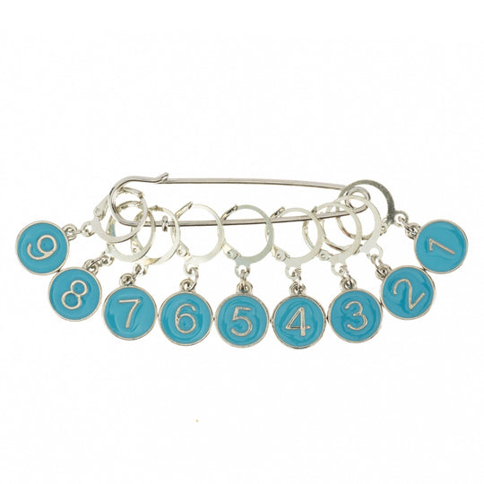 Maschenmarkierer mit Zahlen und Schalnadel - Hobbii