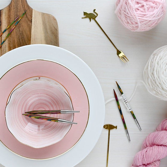 

Symfonie Austauschbare Rundstricknadeln - KnitPro
7