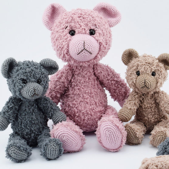 

Teddybären Rasmus, Nanna & Bella
1