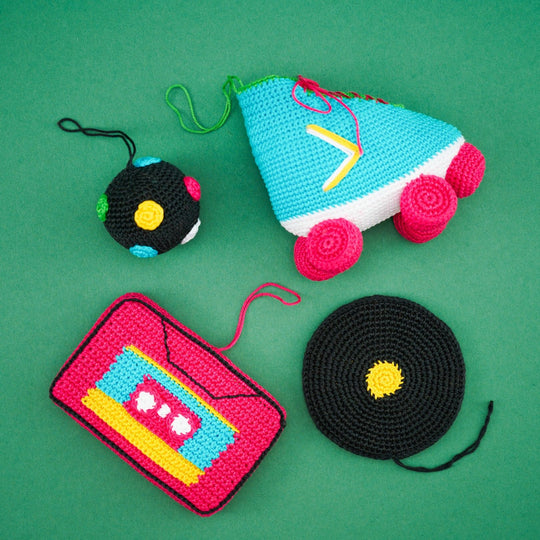 Disco-Weihnachtsdeko