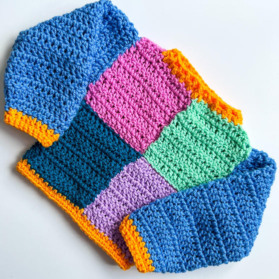 

Patchwork -  Kinder-Pullover
3