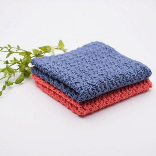 Wattle stitch Spüllappen