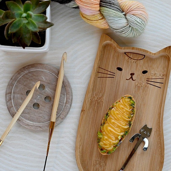 

Bamboo Austauschbare Tunesische Häkelnadel - KnitPro
5