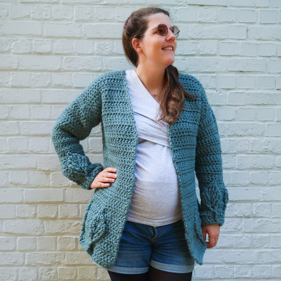 

Willow - Verschlusslose Jacke
5