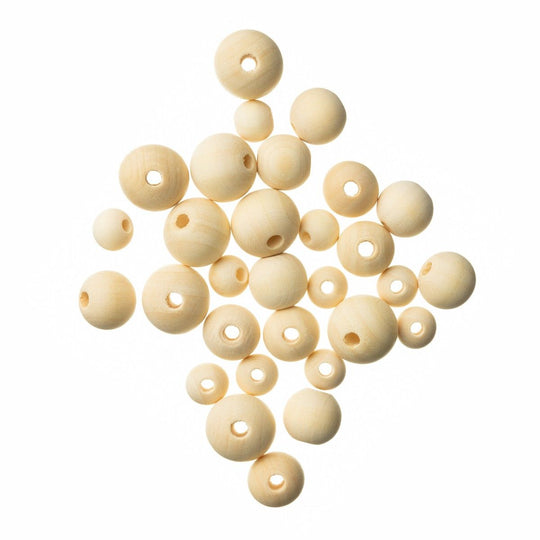 Holzperlen - Sortiert - Hobbii