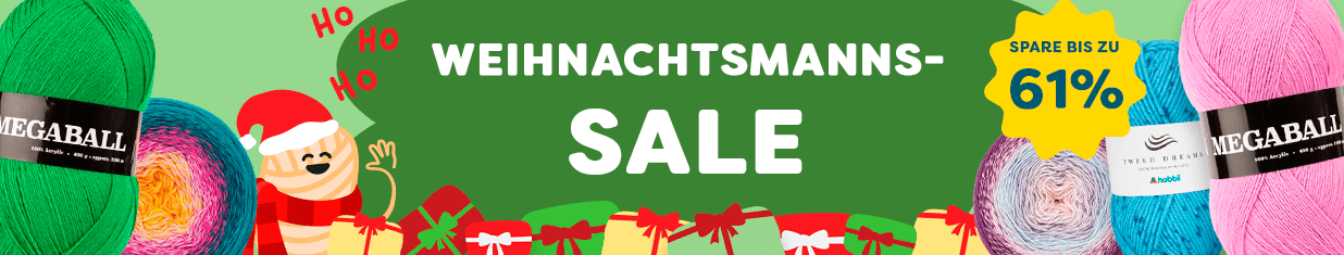 Weihnachtsmanns-Sale