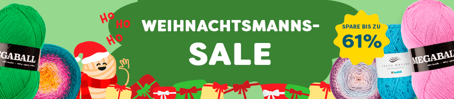 Weihnachtsmanns-Sale