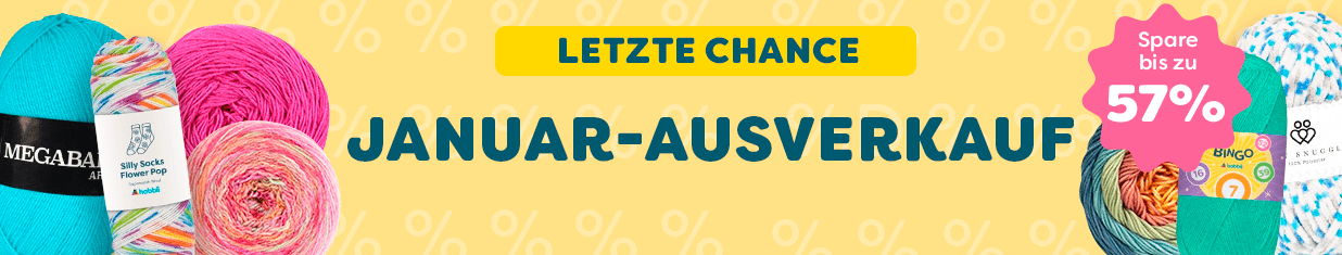 LETZTE CHANCE Januar-Ausverkauf