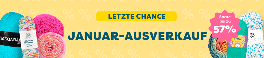 LETZTE CHANCE Januar-Ausverkauf