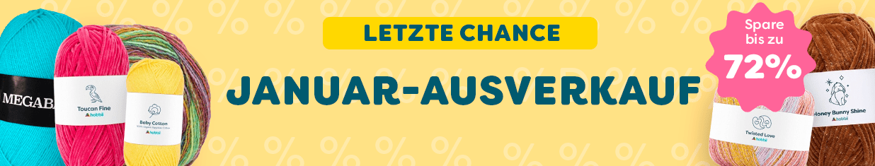 LETZTE CHANCE Januar-Ausverkauf